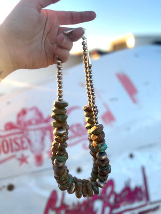 RTS ★ All The Turquoise and Pearls Necklace