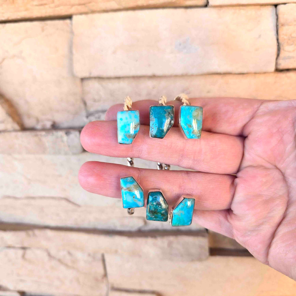 RTS ★ Almost A Rectangle Cuff – Turquoise Tuesday
