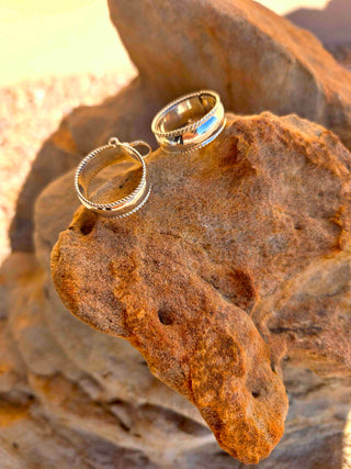 RTS ★ Sheer Joy Silver Hoops