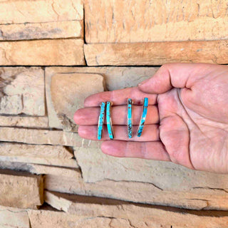 RTS ★ Glam Zuni Curved Bar Earrings