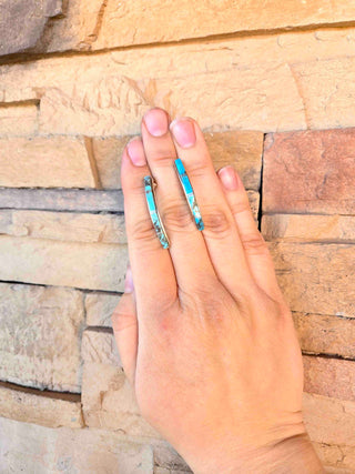 RTS ★ Glam Zuni Curved Bar Earrings