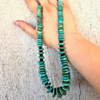RTS ★ Turquoise Mountains Beaded Earring + Necklace Set