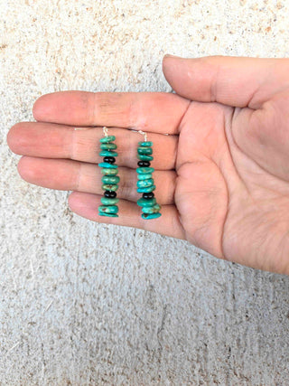 RTS ★ Turquoise Mountains Beaded Earring + Necklace Set