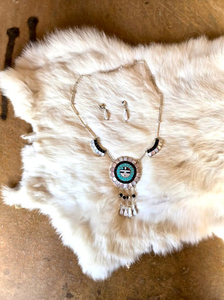 RTS ★ Zuni Sunface Ceremonial Necklace