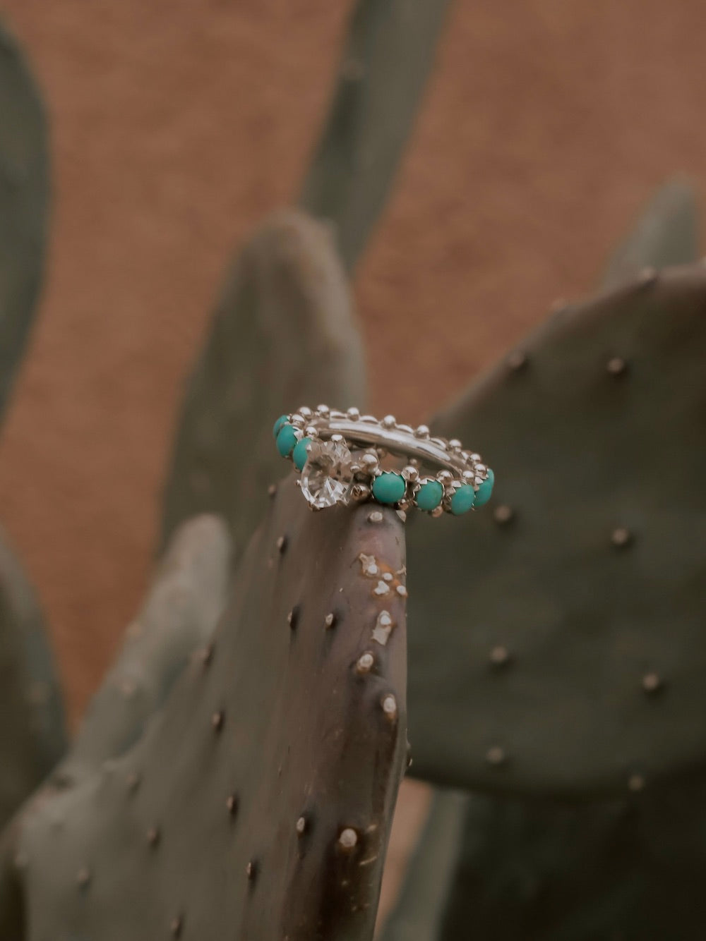 Wild Love Topaz Eternity Ring – Turquoise Tuesday Wild Love Topaz Eternity Ring – Turquoise Tuesday