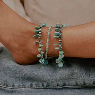 RTS ★ Chip and Pearl Anklet