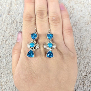 RTS ★ Blue Treble Earrings