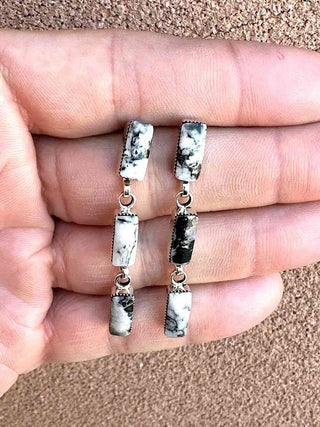 RTS ★ Triple Rectangle Drop Earrings