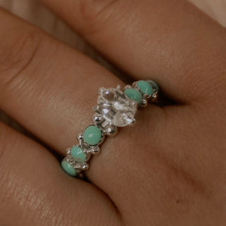 Wild Love Topaz Eternity Ring