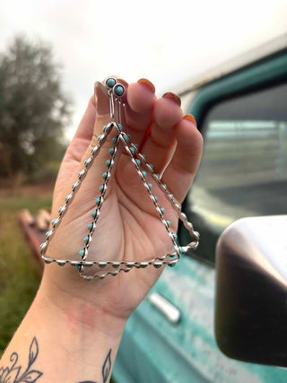 RTS ★ Large Triad Hoop Earrings