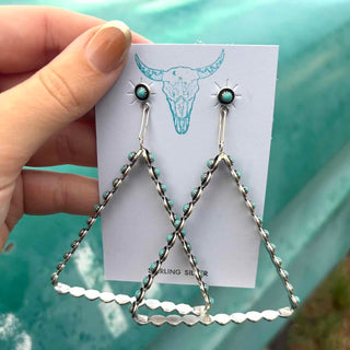 RTS ★ Large Triad Hoop Earrings