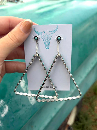 RTS ★ Large Triad Hoop Earrings