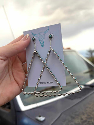 RTS ★ Large Triad Hoop Earrings
