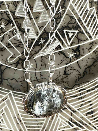 RTS ★ White Buffalo Hit The Spot Necklace