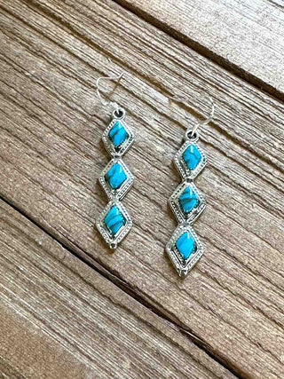 RTS ★ Diamond Trinity Earrings