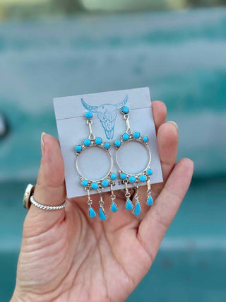 RTS ★ Come To Light Earrings ★ Blue Turquoise