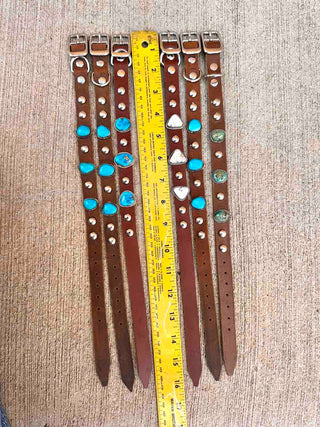 RTS ★ Barkin' Mad 3 Stone Dog Collar