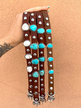 RTS ★ Barkin' Mad 4 Stone Dog Collar