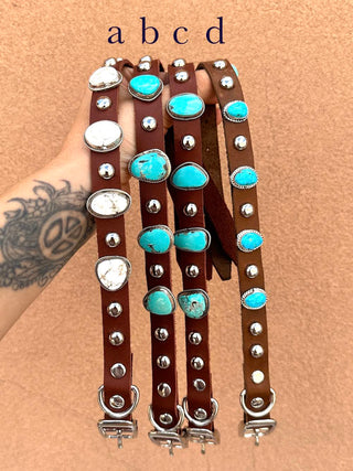 RTS ★ Barkin' Mad 4 Stone Dog Collar