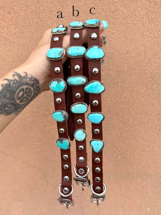 RTS ★ Barkin' Mad 5 Stone Dog Collar