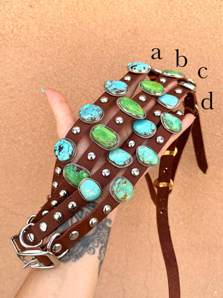 RTS ★ Barkin' Mad 6 Stone Dog Collar