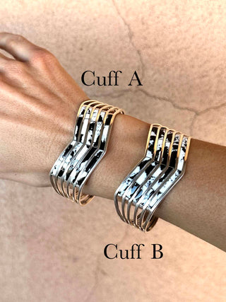 RTS ★ Five Chevron Cuff ★ White Buffalo