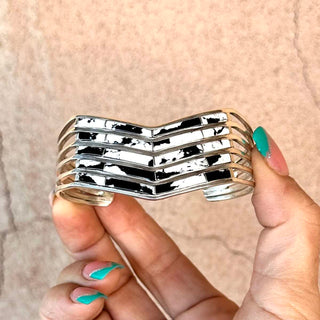RTS ★ Five Chevron Cuff ★ White Buffalo