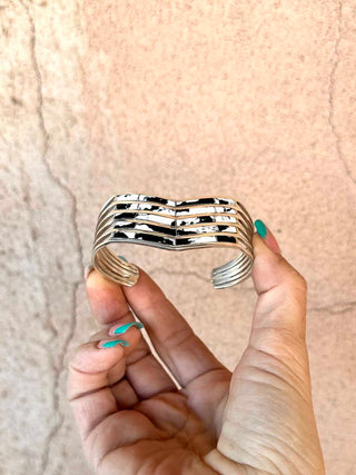 RTS ★ Five Chevron Cuff ★ White Buffalo