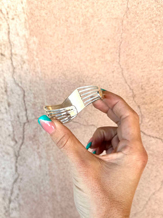 RTS ★ Five Chevron Cuff ★ White Buffalo