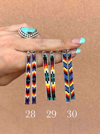 RTS ★ Beaded Long Earrings