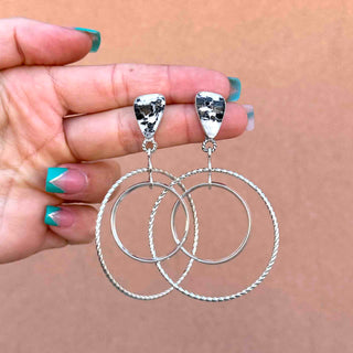 RTS ★ Double Trouble Hoops ★ White Buffalo