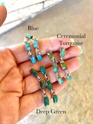 RTS ★ Triple Rectangle Drop Earrings