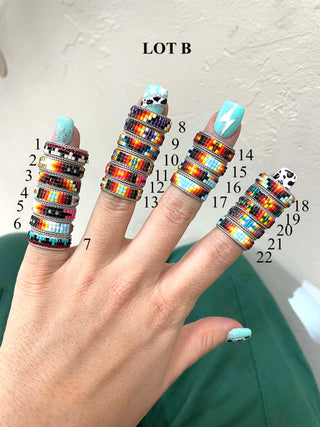 RTS ★ Beaded Ring Size 6