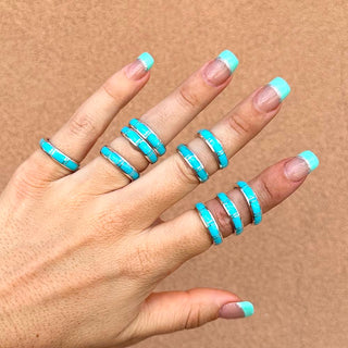 RTS ★ Glam Turquoise Stacker