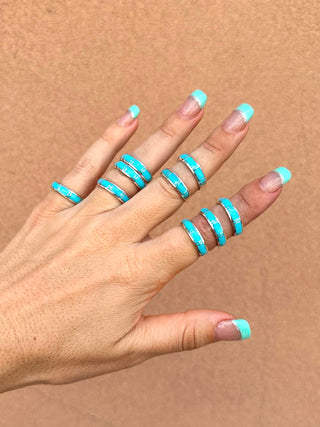 RTS ★ Glam Turquoise Stacker