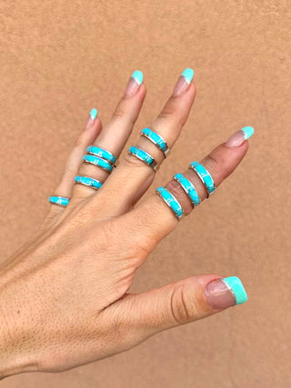 RTS ★ Glam Turquoise Stacker