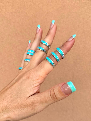 RTS ★ Glam Turquoise Stacker