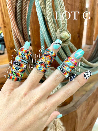 RTS ★ Beaded Ring Size 6.5