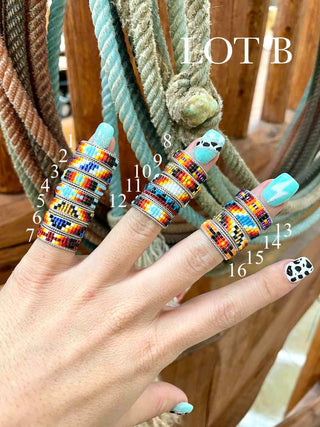 RTS ★ Beaded Ring Size 6.5