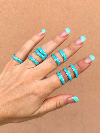 RTS ★ Glam Turquoise Stacker