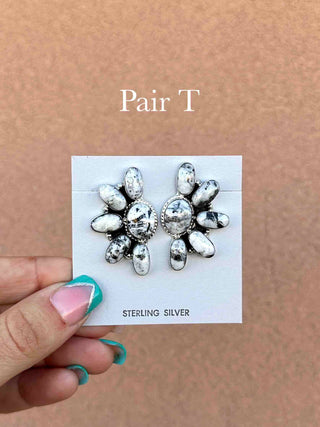 RTS ★ Navajo Half Cluster Earrings