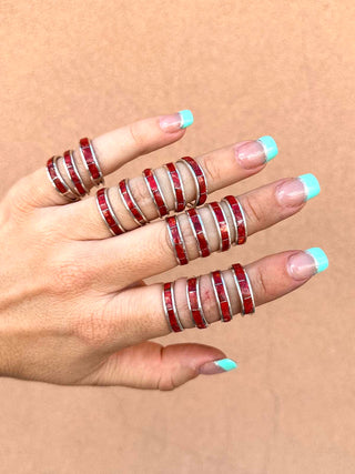 RTS ★ Goldie Stacker Red Ring