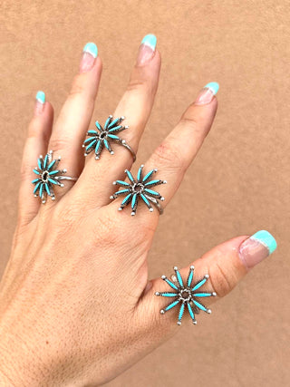 RTS ★ Needlepoint Star Ring