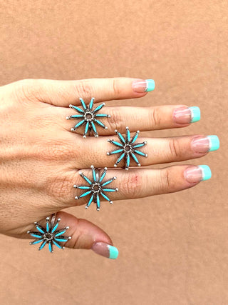 RTS ★ Needlepoint Star Ring