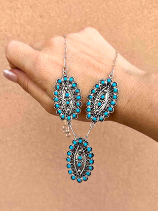 RTS ★ Triple Oasis Cluster Necklace