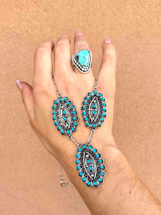 RTS ★ Triple Oasis Cluster Necklace