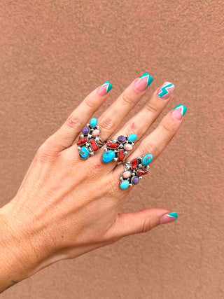 RTS ★ Rainbow Cluster Ring ★ Size 9