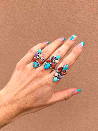 RTS ★ Rainbow Cluster Ring ★ Size 9