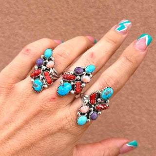 RTS ★ Rainbow Cluster Ring ★ Size 9