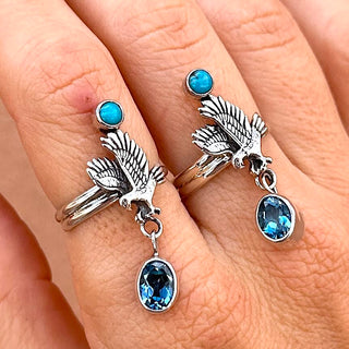 RTS ★ Topaz Eagle Ring ★ Size 9